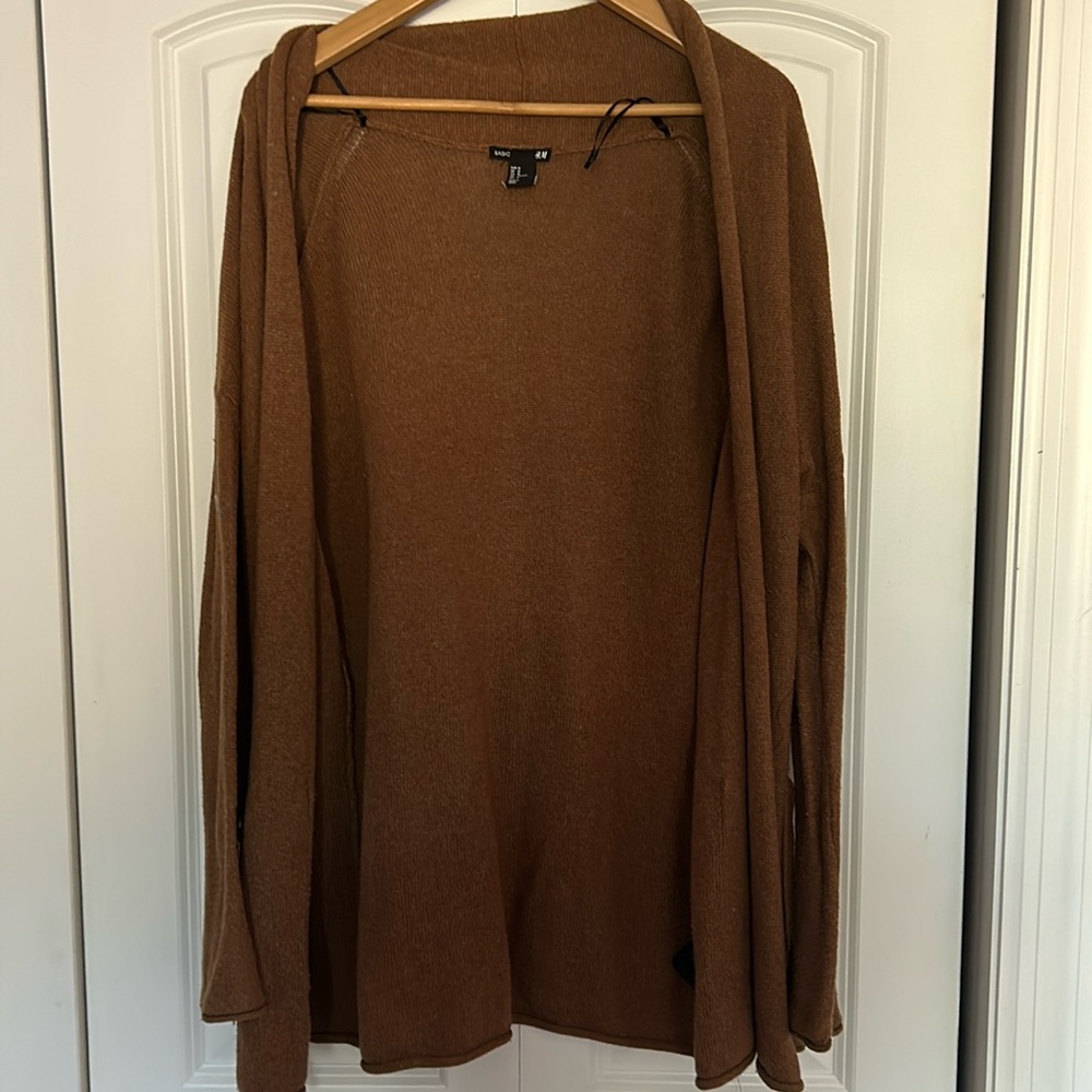 Brown H&M cardigan